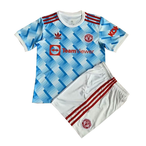 Camiseta Manchester United Segunda equipo Niño 2021-22